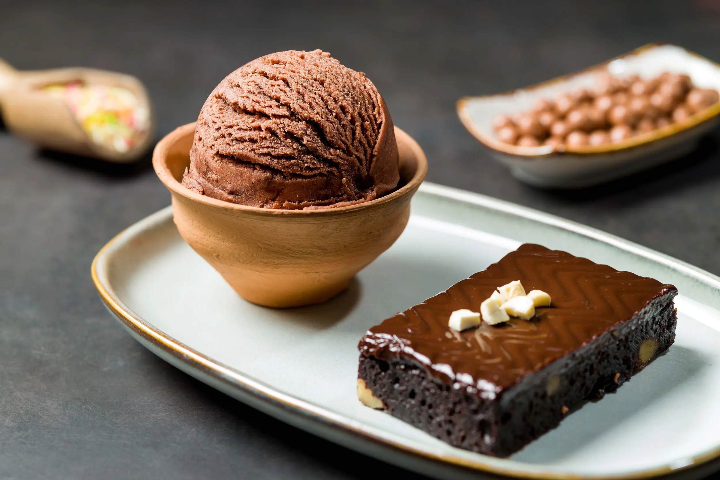 London Creamery brownie choco fudge