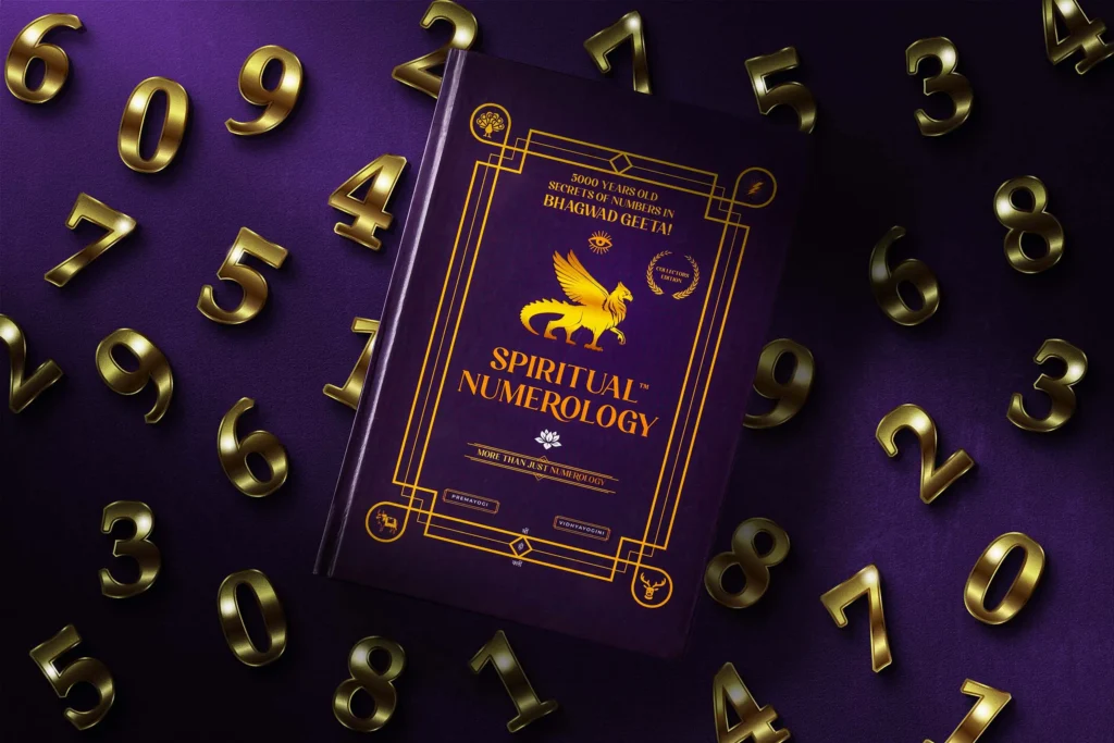 Spiritual Numerology Book by Vinay Gondaani — campaign photography